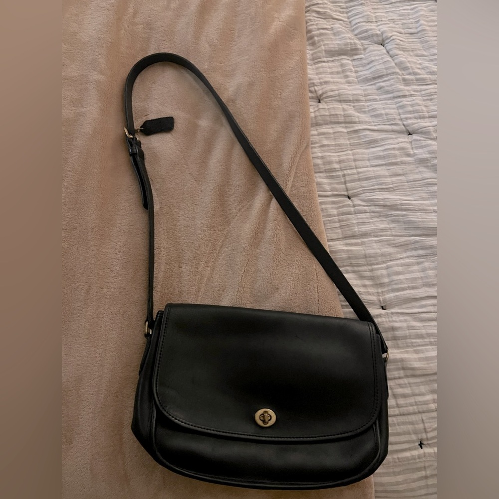 black coach purse